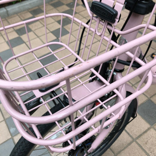 ブリジストン　bikkeビッケ　リアチャイルドシート付き