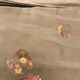 着物　手作り　手刺繍