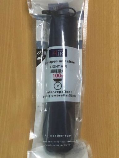 新品未使用 Amane Air 超軽量傘 100g 折り畳み傘