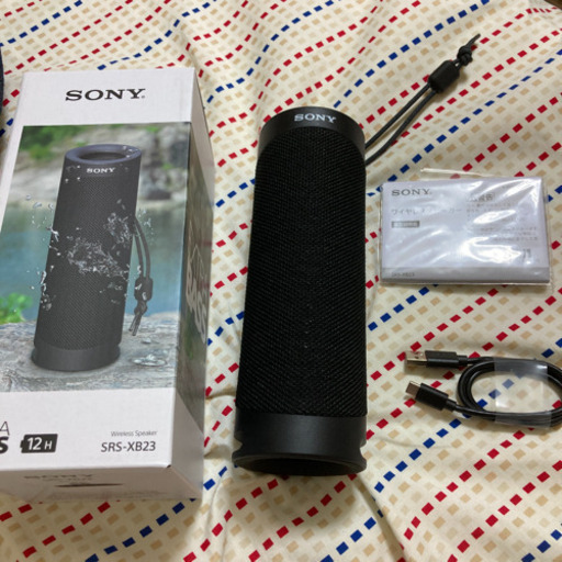 SONY スピーカー SRS-XB23 ブラック