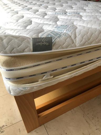 【値下げしました】マニフレックス　モデルEX II ほぼ未使用品　シングル 181,500円 マニフレックス モデルEXⅡ セミダブル 高反発マットレス