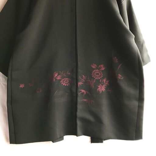 黒 羽織 花柄 コート 羽織コーデ 古着大正レトロ 松本 北浦和のカーディガン メンズ の中古 古着あげます 譲ります ジモティーで不用品の処分