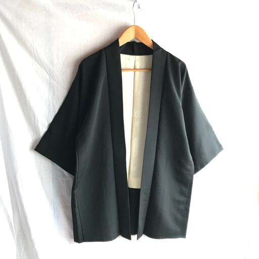 黒 羽織 花柄 コート 羽織コーデ 古着大正レトロ 松本 北浦和のカーディガン メンズ の中古 古着あげます 譲ります ジモティーで不用品の処分
