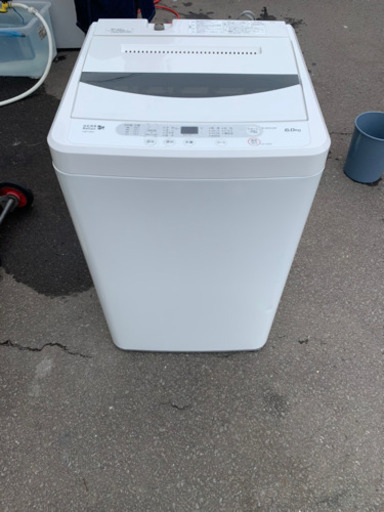 ヤマダ電機 2018年製 洗濯機 洗濯6kg ステンレス槽 防カビ ほぐし脱水 風乾燥 洗浄液濃度２段階洗い YWM-T60A1