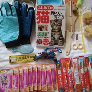 猫ちゃんグッズ、おやつ