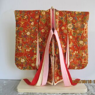 市松人形の着物