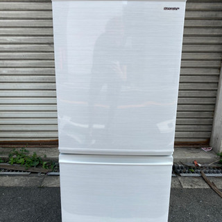 SHARP 2ドア冷蔵庫 137L 【2019年製】