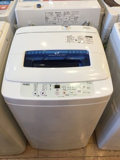 【安心６カ月保証付】Haier 全自動洗濯機 JW-K42M 2017年製 【ﾄﾚﾌｧｸ桶川店】