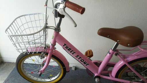 子供用自転車　補助輪付き　極上美品