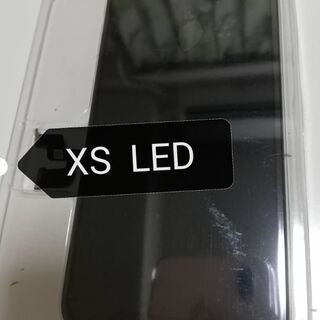 【ネット決済・配送可】iPhoneXSフロントパネル　LED