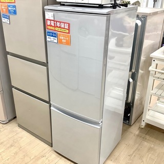 安心の1年保証付！2017年製 SHARP(シャプ)の2ドア冷蔵庫「SJ-