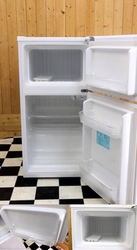 配達込み 冷蔵庫　Haier JR-N106H 2014年製　106L　ホワイト　2ドア　単身　直冷式　キッチン　料理
