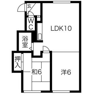 🌳【福住★2LDK】ファミリーさんにオススメ♪都市ガスで経済的にも◎お買い物にも便利な立地です☆ - 札幌市