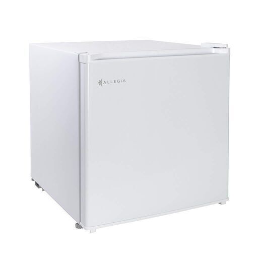 ALLEGiA(アレジア) 小型冷蔵庫(46L) 1ドア 一人暮らし 単身 業務向け AR-BC46-NW　キズあり(A-001)