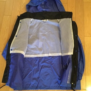【値下げ】未使用　レインスーツ　かっぱ　雨合羽　ブルー　150c...
