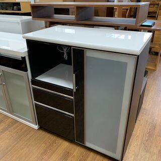 ニトリ キッチンボード ブラウン×ホワイト 売場展開中！！！CARE PRO 