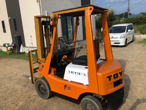トヨタ フォークリフト 1.4トン 9/6まで値下げ！！