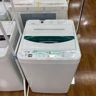 6か月保証付　YAMADA　全自動洗濯機　4.5kg　2017年...