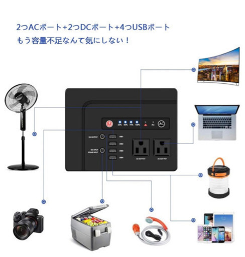 ポータブル電源 ポータブルバッテリー 大容量 42000mAh/146Wh