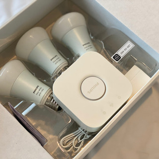 Philips Hue（ヒュー） スターターセットLEDライト3個+ブリッジ1個