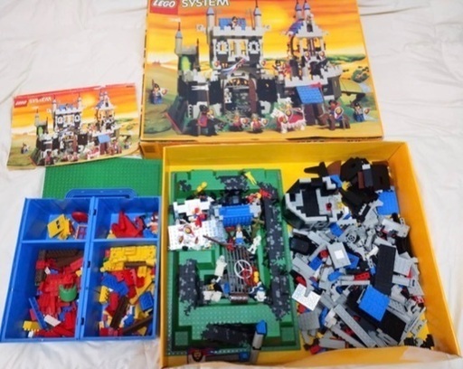 中古 廃盤 レゴ システム お城シリーズ 6090 ロイヤルキング城 Lego System 6090 Royal Knight S Cas Natsumi 蒔田の模型 プラモデルの中古あげます 譲ります ジモティーで不用品の処分