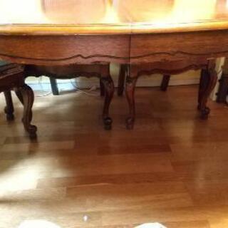 ロココ様式ダイニングテーブル