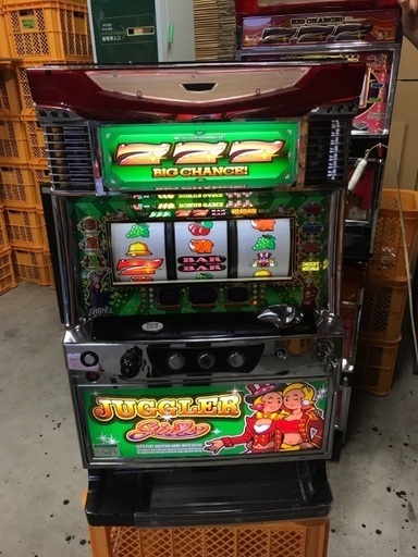 ジャグラーガール コイン不要機付 家庭用電源 税込