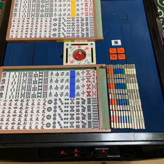 全自動麻雀卓　雀豪MJJAPAN 配牌,点数表示