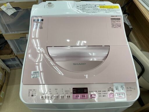 SHARP 5.5kg洗濯乾燥機 2017年製 ES-TX5A 12415円