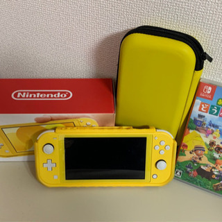 【美品】Nintendo Switch Lite & あつまれど...