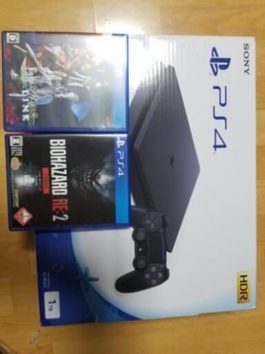 PS4 1ＴＢ ソフト2本セット