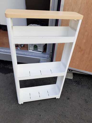 スリム 隙間 収納 キャスター付き 幅 13センチ アルト 大和の収納家具 収納ケース の中古あげます 譲ります ジモティーで不用品の処分