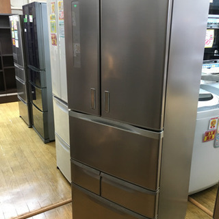 2014年式510L TOSHIBA 冷蔵庫 GR-G51FX(WS)
