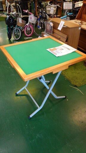 【店舗同時販売中】麻雀卓　立卓タイプ　折り畳み式　マージャン【店頭ご来店購入限定】 店舗同時販売中】麻雀卓 立卓タイプ 折り畳み式 マージャン【店頭ご