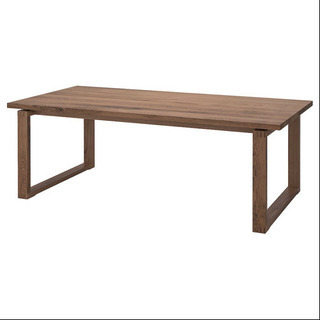高級デザイナーダイニングテーブル　天然木使用