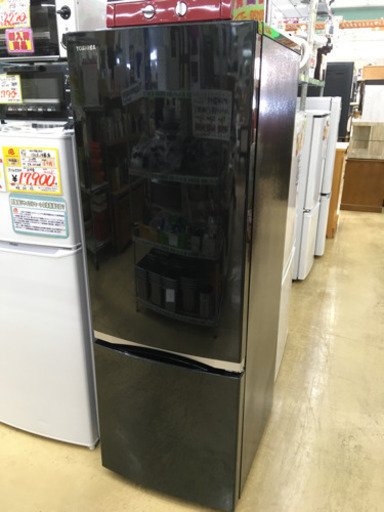 170L冷蔵庫　TOSHIBA GR-P17BS　2018年製