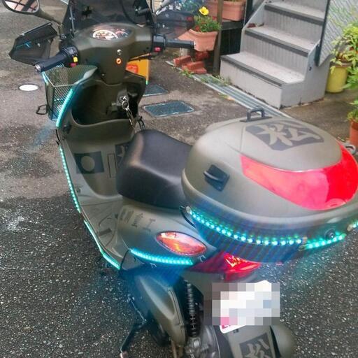 YAMAHA ヤマハ JOG ジョグ カスタム ミリタリー ペイント 中古、美品