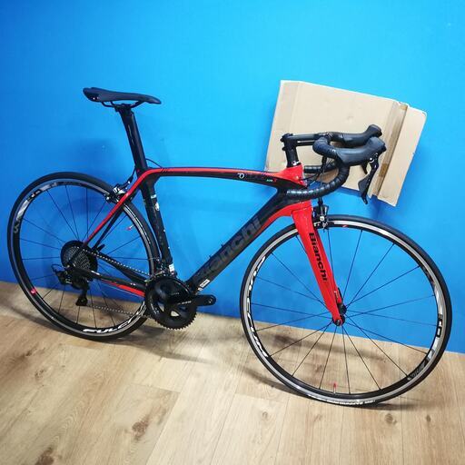 ビアンキ オルトレ XR3 サイズ53 Bianchi OLTRE 105 レッド ブラック