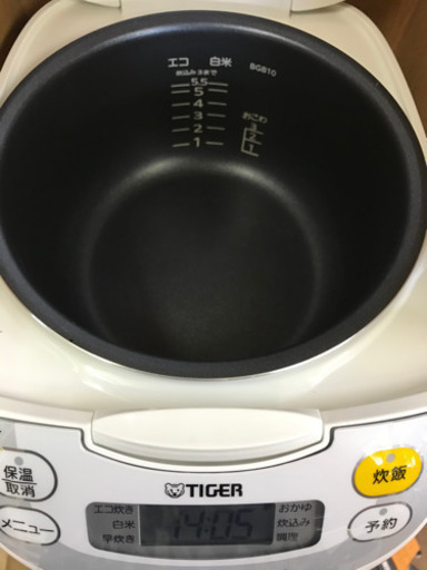 タイガー　炊飯器　5.5合　炊飯ジャー　2017年