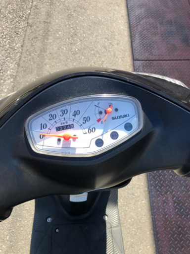 アドレス50 実働車 SUZUKI アドレスv50 書類有り 実働車 SUZUKI