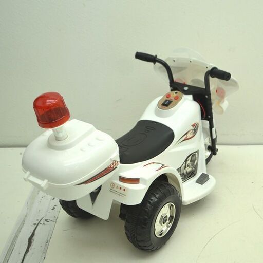 電動 ポリスバイク 電動 乗用玩具 白バイ エコ大久保店 西明石のおもちゃ 乗用玩具 の中古あげます 譲ります ジモティーで不用品の処分
