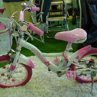 【店舗同時販売中】可愛らしい自転車　子供用自転車【店頭ご来店購入限定】