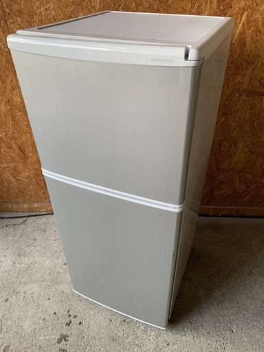B０２１０   ダイウー  １２０L  ２ドア冷蔵庫