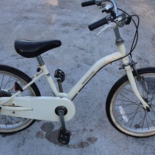 キッズ子供18インチホワイトおしゃれ自転車 (安い) ちはら台のその他の 