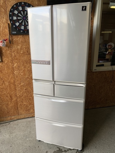 B0225　シャープ　４４０L  2012年　６ドア冷蔵庫