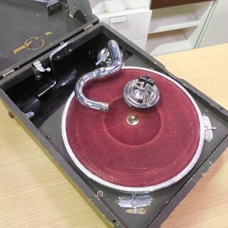 蓄音機 G-45 昭和レトロ COLUMBIA コロンビア 大量針付 ジャンク品