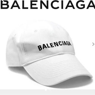 BALENCIAGA バレンシアガ キャップ　白　新品に近い