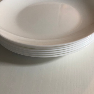 白いお皿　6枚セット