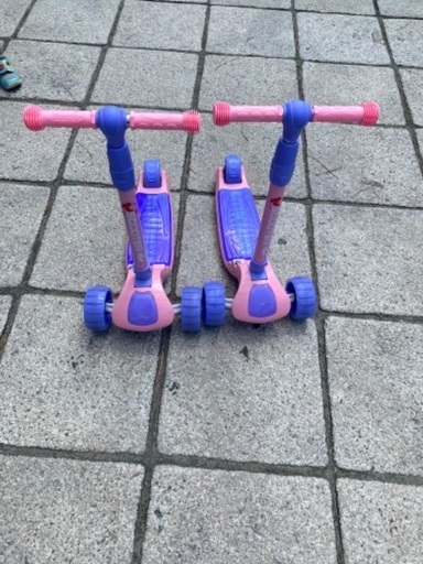 キックボード ピンク