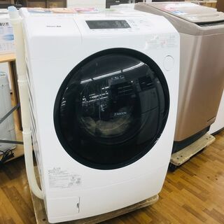 安心の12ヶ月保証付き TOSHIBA ドラム式洗濯機販売中！!